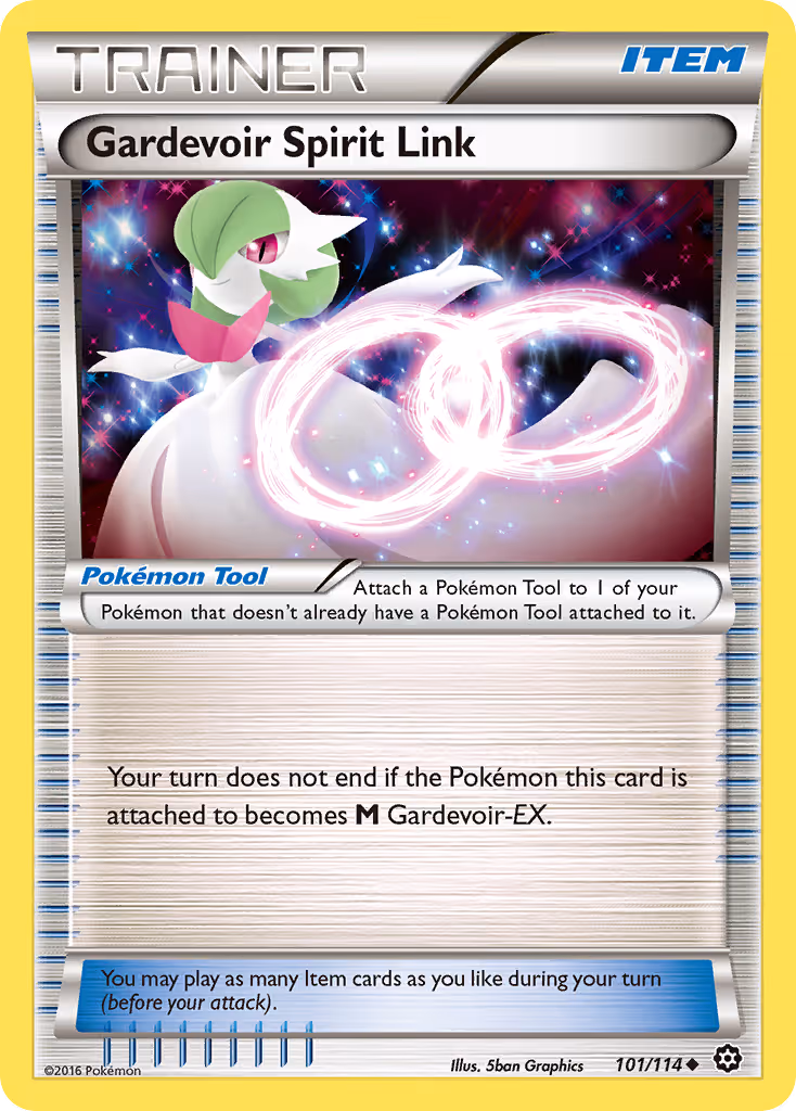 Gardevoir Spirit Link 101/114 Pokemon card