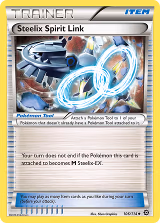 Steelix Spirit Link 106/114 Pokemon card