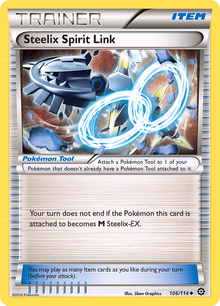 Steelix Spirit Link 106/114 Pokemon card