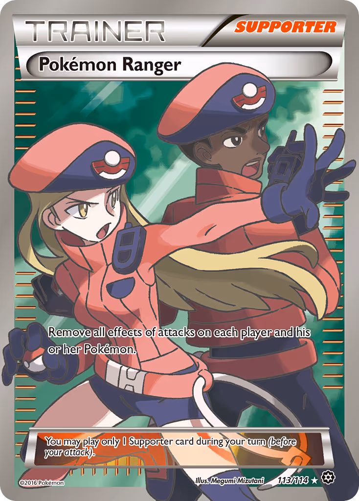 Pokémon Ranger 113/114 Pokemon card