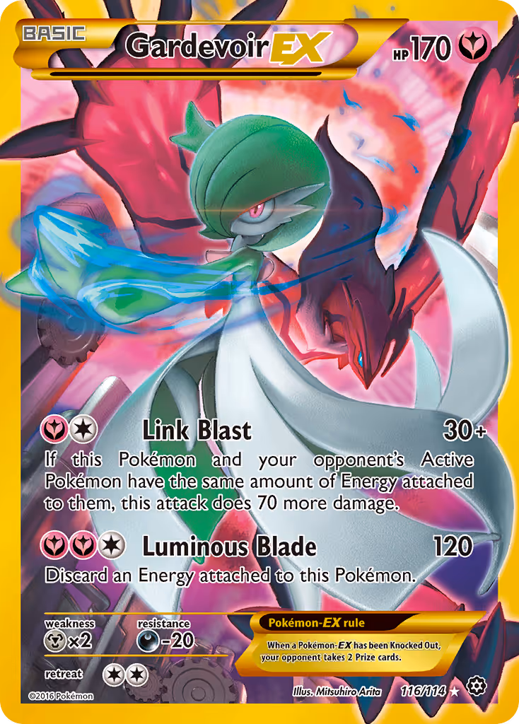Gardevoir EX 116/114 Pokemon card