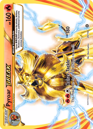 Pyroar BREAK 24/114 Pokemon card