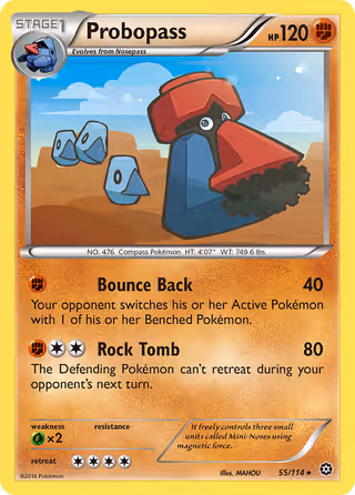 Probopass 55/114 Pokemon card