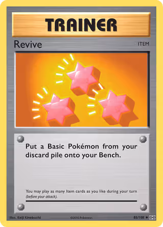 Revive 85/108 Pokemon card