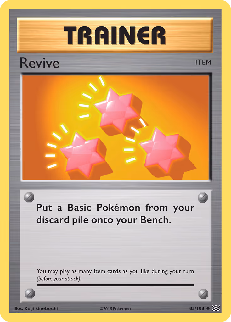 Revive 85/108 Pokemon card