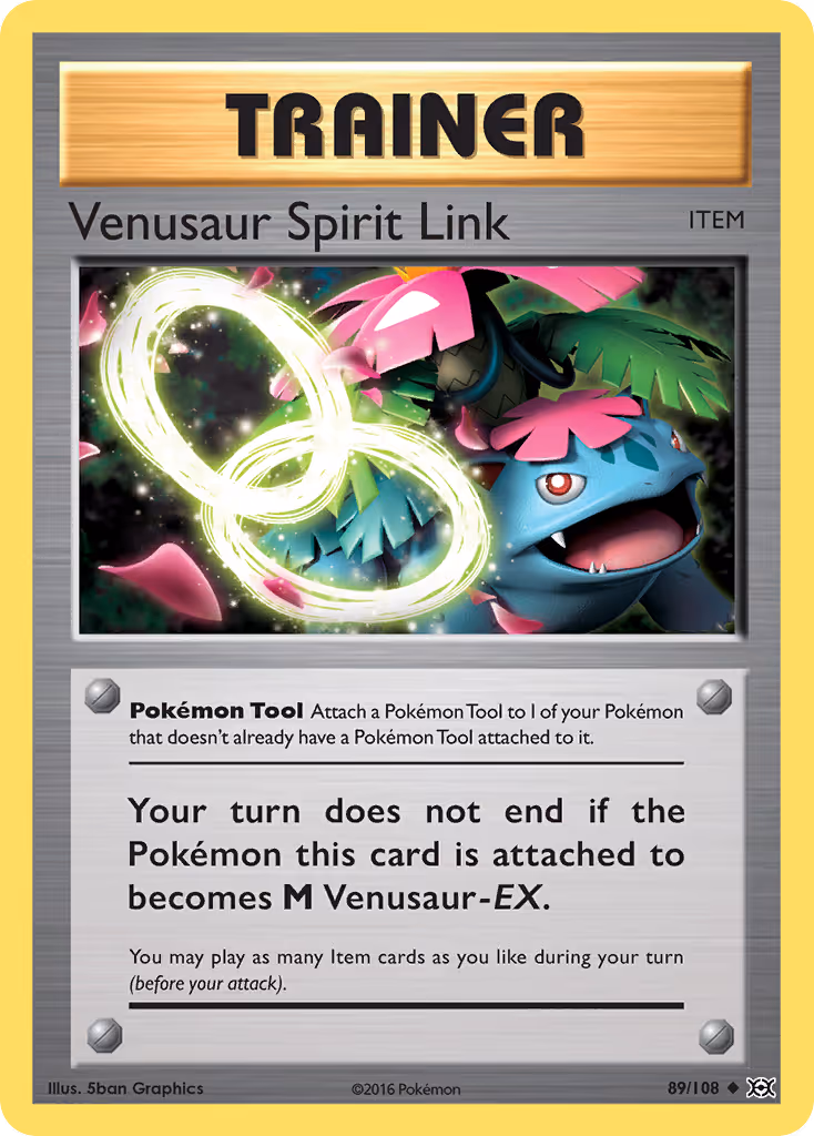 Venusaur Spirit Link 89/108 Pokemon card