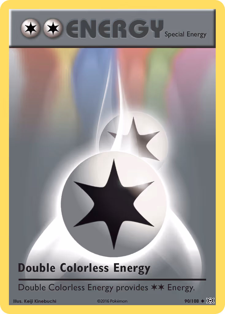 Double Colorless Energy 90/108 Pokemon card