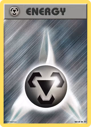 Metal Energy 98/108 Pokemon card