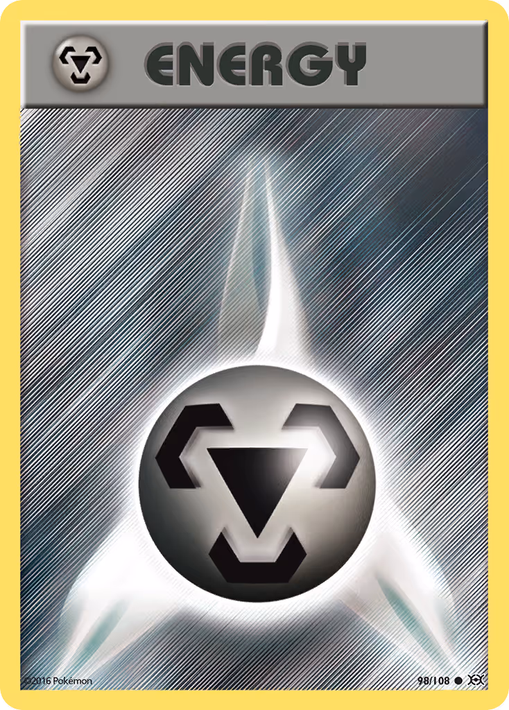 Metal Energy 98/108 Pokemon card