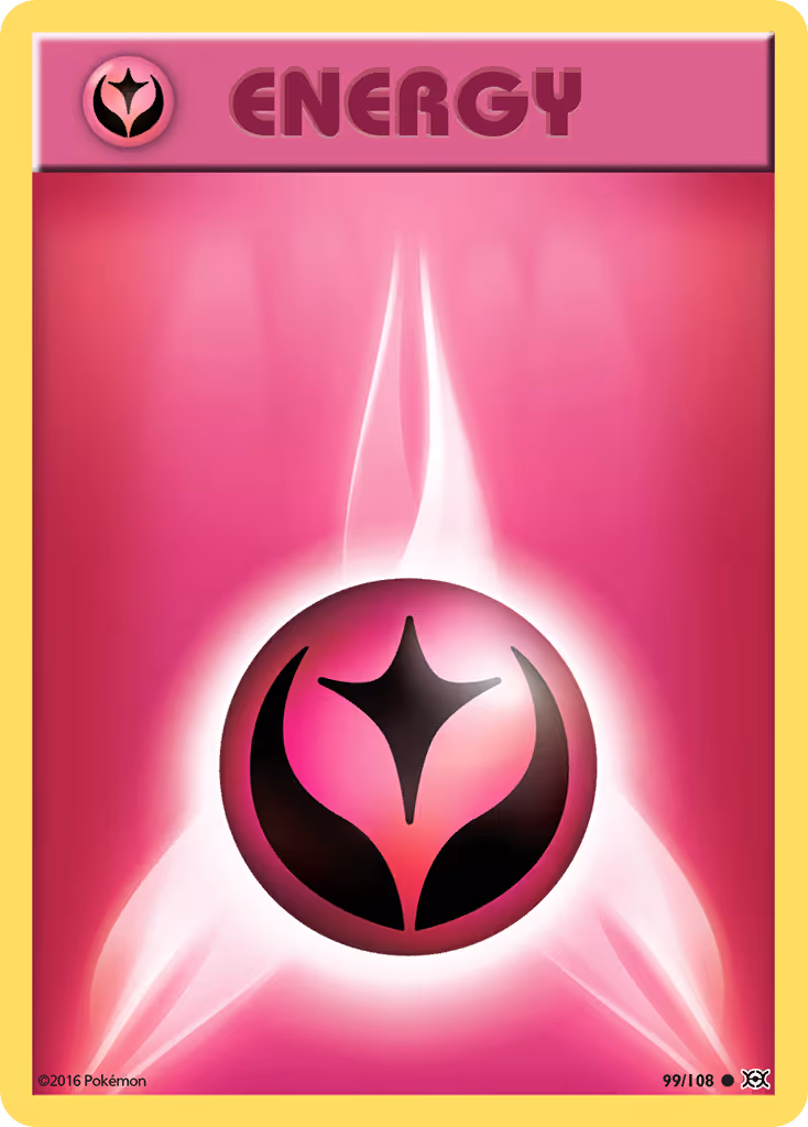 Fairy Energy 99/108 Pokemon card