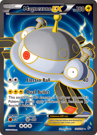 Magnezone EX 101/106 Pokemon card