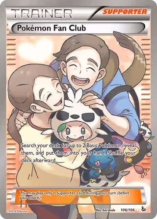 Pokémon Fan Club 106/106 Pokemon card