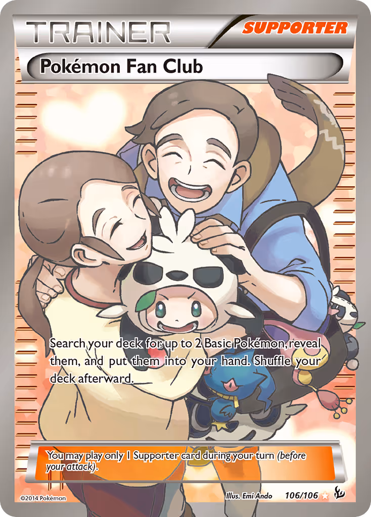 Pokémon Fan Club 106/106 Pokemon card