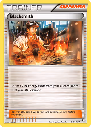 Blacksmith 88/106 Pokemon card