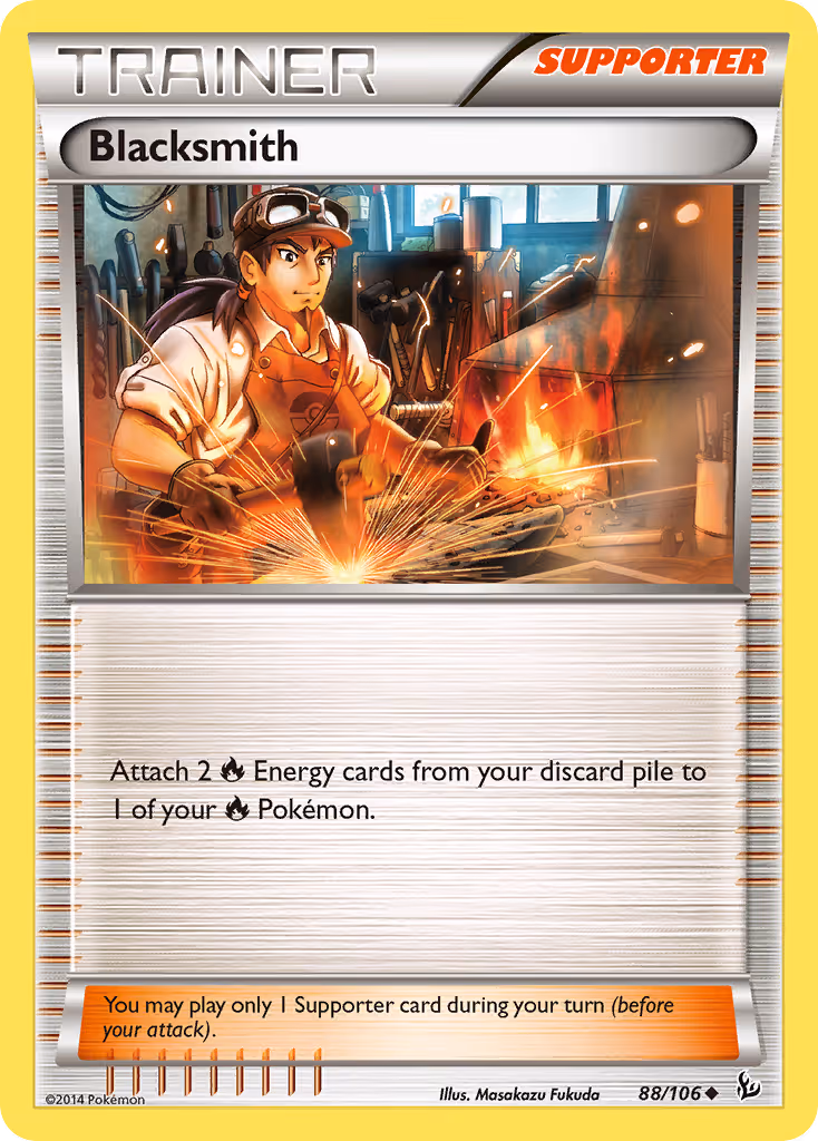 Blacksmith 88/106 Pokemon card