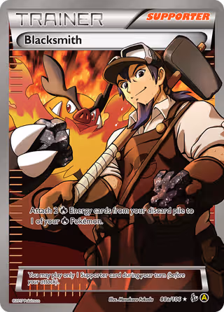 Blacksmith 88a Pokemon card