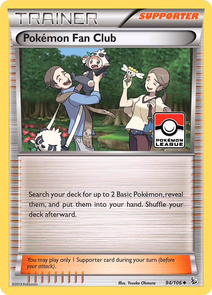 Pokémon Fan Club 94/106 Pokemon card