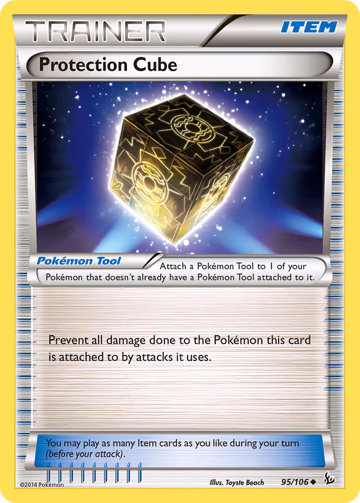 Protection Cube 95/106 Pokemon card