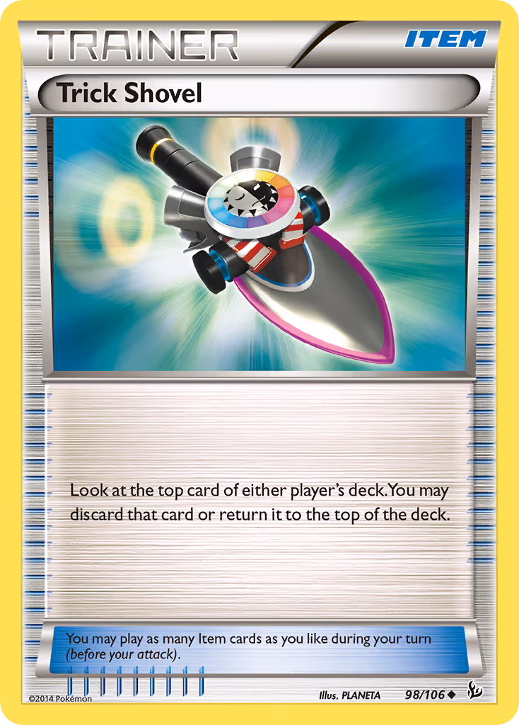 Trick Shovel 98/106 Pokemon card