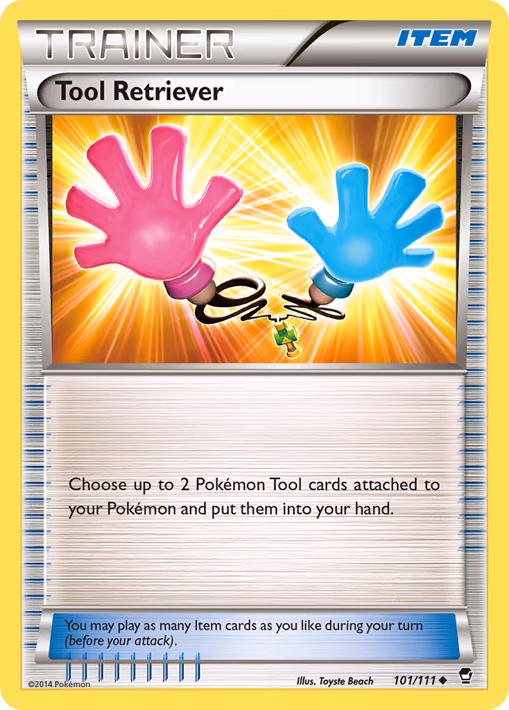 Tool Retriever 101/111 Pokemon card