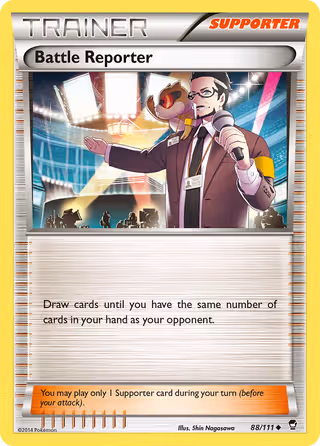 Battle Reporter 88/111 Pokemon card