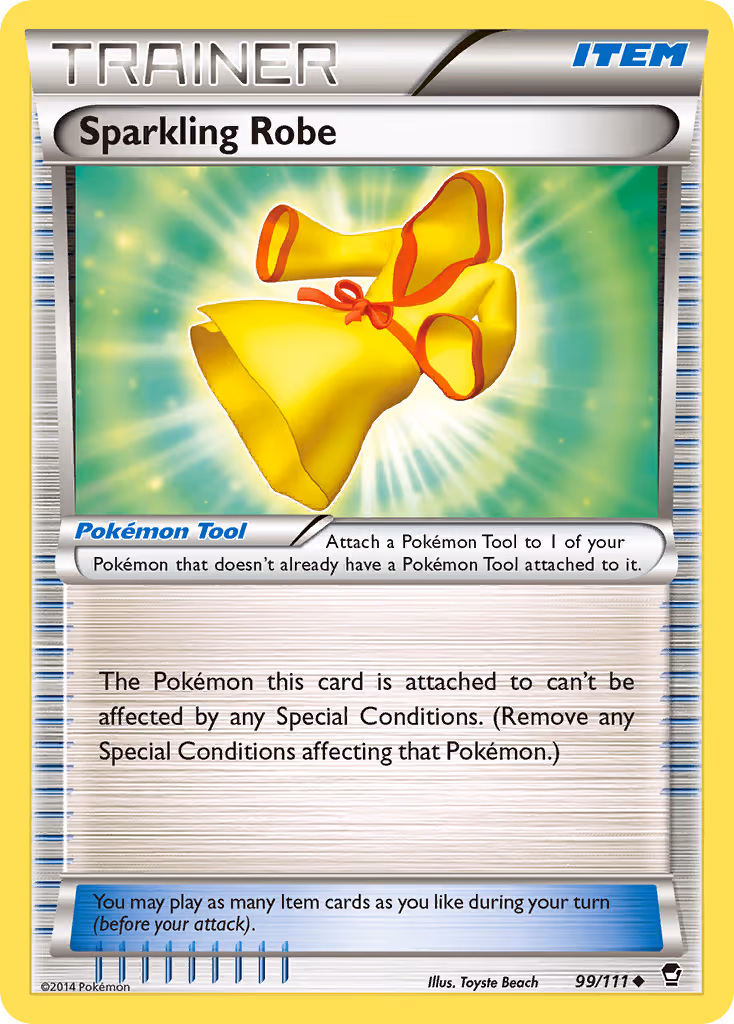 Sparkling Robe 99/111 Pokemon card