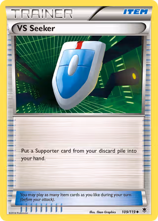 VS Seeker 109/119 Pokemon card