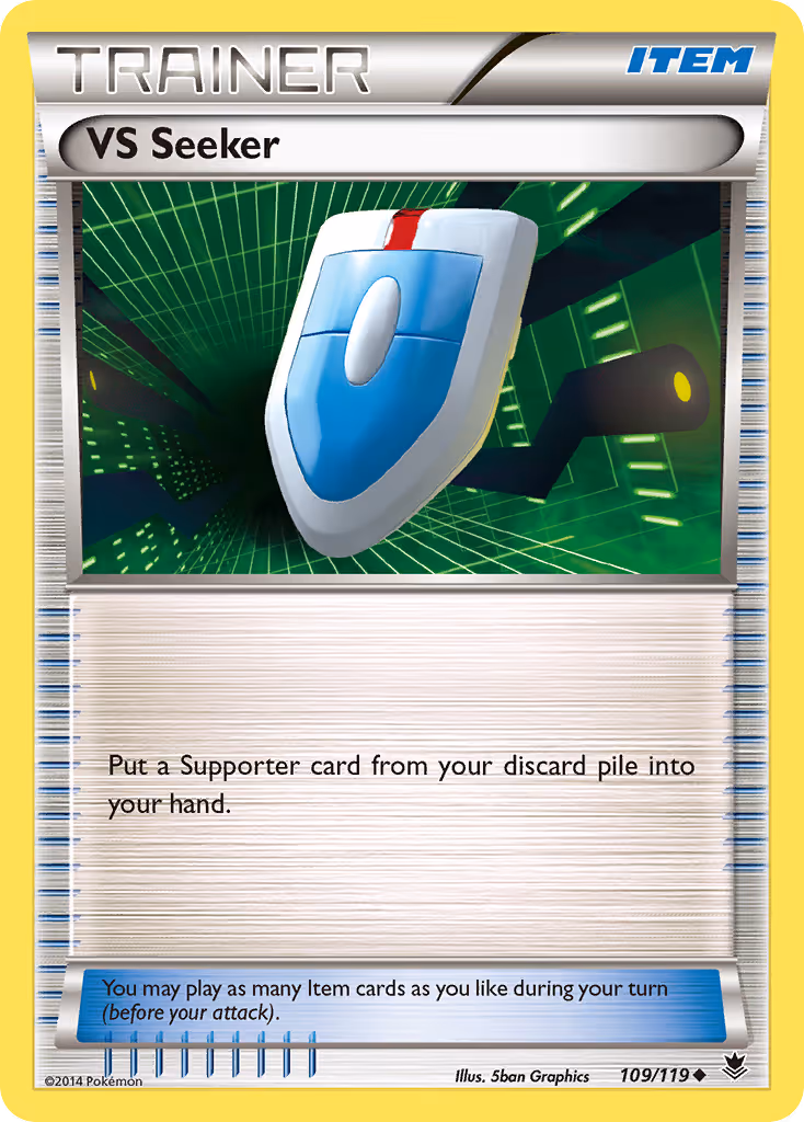 VS Seeker 109/119 Pokemon card