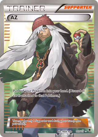 AZ 117/119 Pokemon card