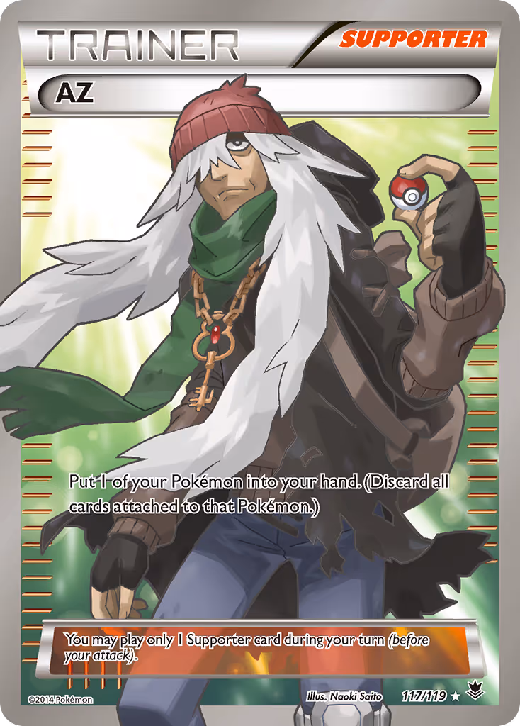 AZ 117/119 Pokemon card