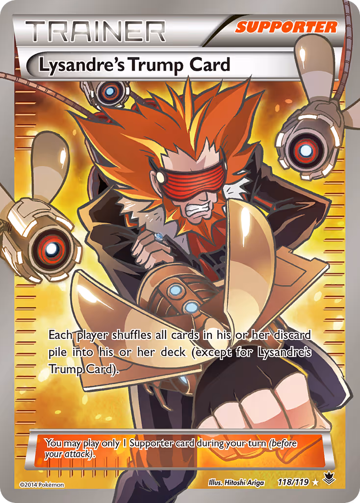 Lysandre's Trump Card 118/119 Pokemon card