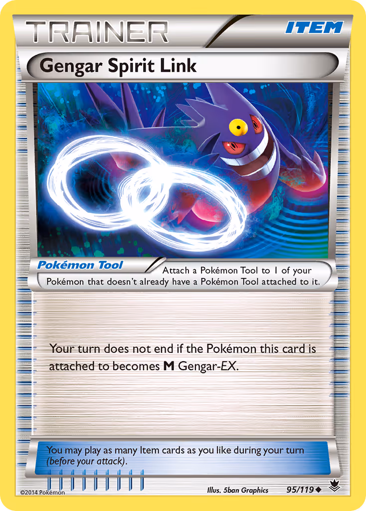 Gengar Spirit Link 95/119 Pokemon card