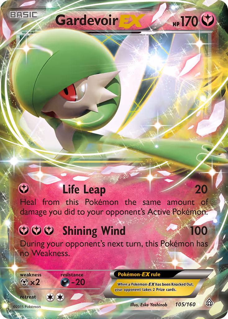 Gardevoir EX 105/160 Pokemon card