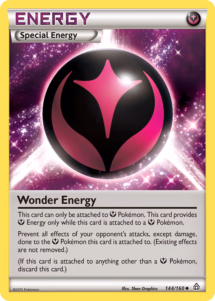 Wonder Energy 144/160 Pokemon card