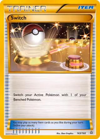Switch 163/160 Pokemon card