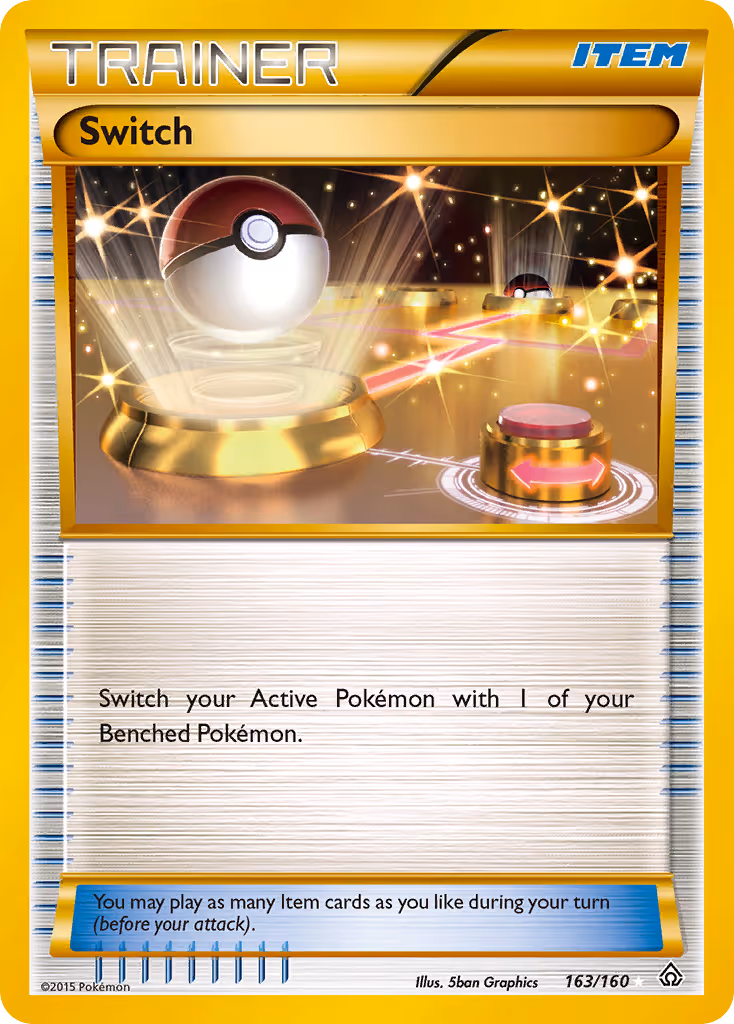 Switch 163/160 Pokemon card