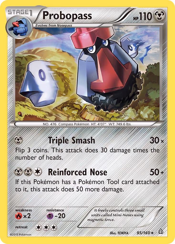 Probopass 95/160 Pokemon card