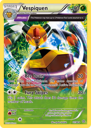 Vespiquen 11/98 Pokemon card