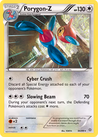 Porygon-Z 66/98 Pokemon card
