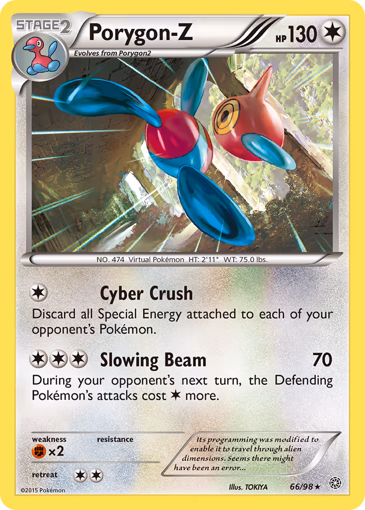 Porygon-Z 66/98 Pokemon card