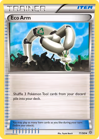 Eco Arm 71/98 Pokemon card