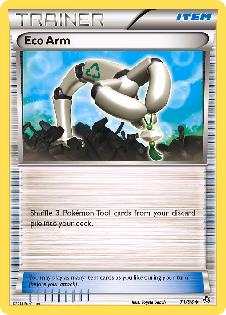 Eco Arm 71/98 Pokemon card