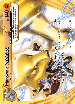 Marowak BREAK 79/162 Pokemon card