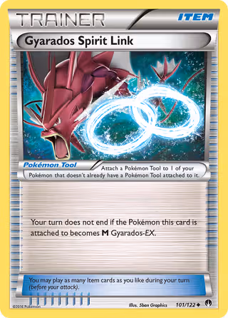 Gyarados Spirit Link 101/122 Pokemon card