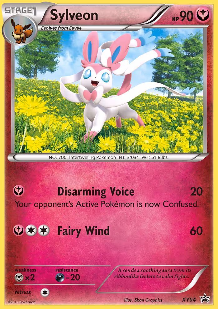 Sylveon XY04 Pokemon card