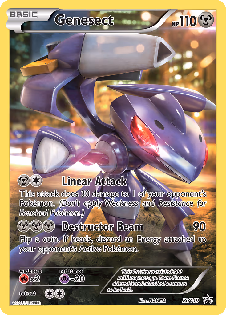 Genesect XY119 Pokemon card
