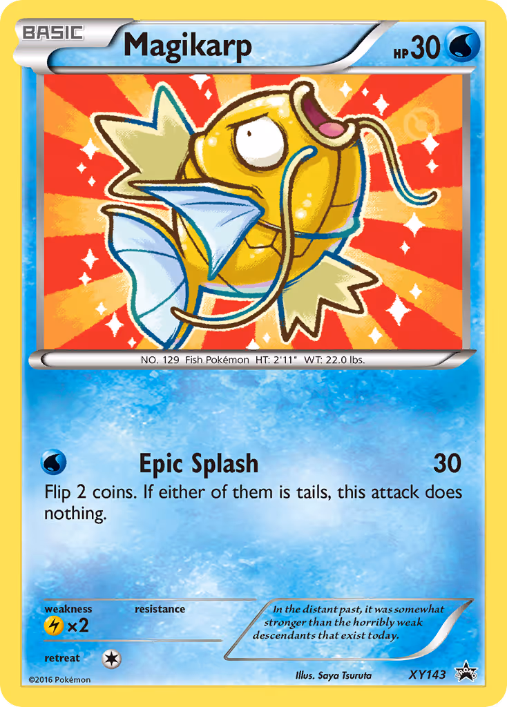 Magikarp XY143 Pokemon card