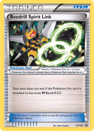 Beedrill Spirit Link XY159 Pokemon card