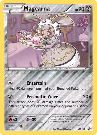 Magearna XY165 Pokemon card