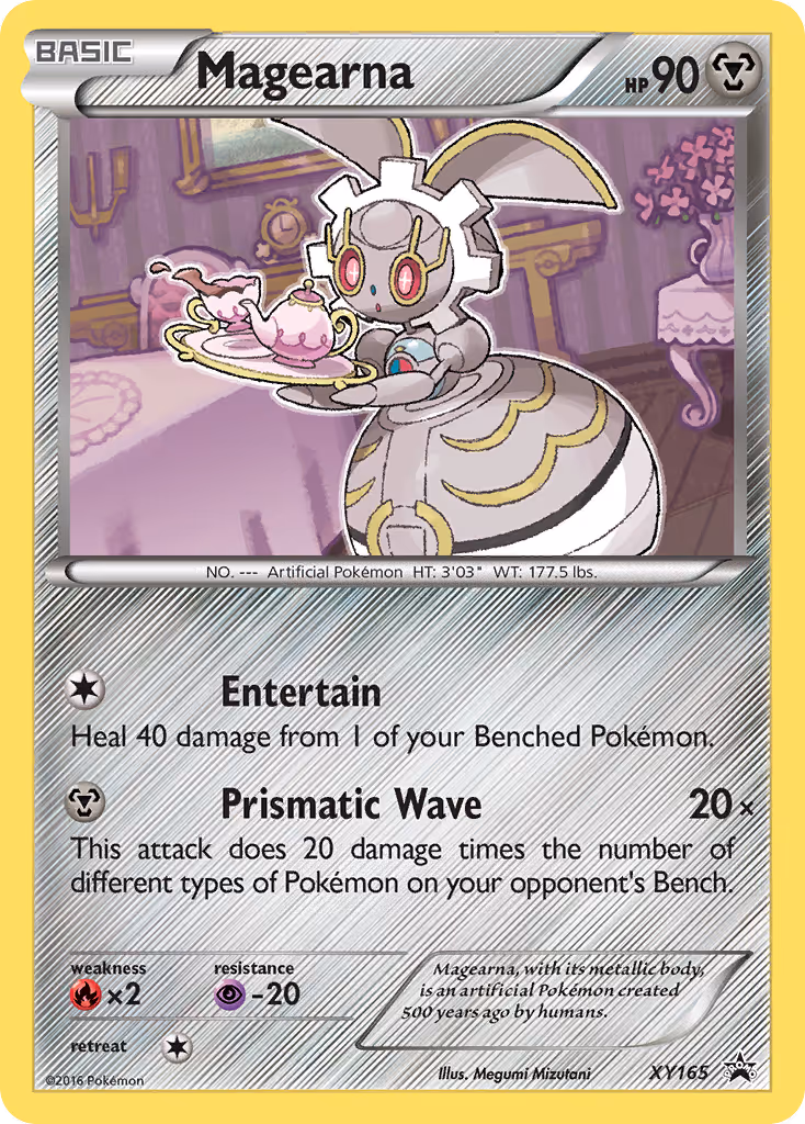 Magearna XY165 Pokemon card